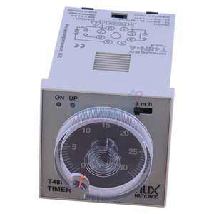 Rơ le thời gian Interval HANYOUNG T48N-30AS 24-240VAC/DC, 30h, 8 chân tròn