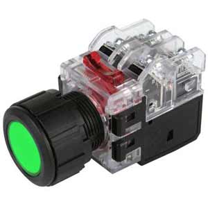 Mrx ka1a0g nut nhan co den vo nhua hanyoung mrx series 3