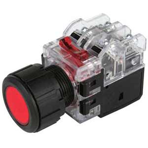 Mrx ka1a0r nut nhan co den vo nhua hanyoung mrx series 1