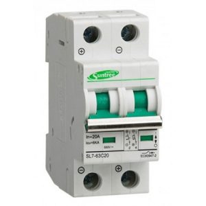 Mcb dc suntree sl7 63c20 20a 800vdc 2p 300x300 1